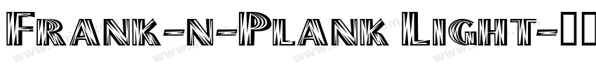Frank-n-Plank Light字体转换